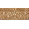 Плитка Керлайф бордюр 32x13 Бордюр IMPERIAL CLASSICO MOCA 1 глянцевая коричневый