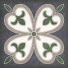 Плитка Керлайф облицовочная 15x15 Плитка SMALTO DECOR 4 BLU