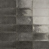 Плитка Mainzu облицовочная 20x10 Rev. DECOR CAMDEN NERO глянцевая черный