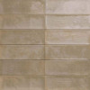 Настенная плитка рельефная Village Coral 30x10 глянцевая терракотовый Mainzu