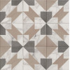 Керамогранит 20x20 7.5мм Versailles Natural матовая Mainzu