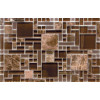 Мозаика Elite Brown Стекло Камень Керамика 30x30 8мм Irida