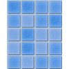 Мозаика Sky Blue Стеклянная Skyblue 33x33 4мм Irida