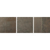 Керамогранит Dune Diurne Oxide Plate матовая металл коричневый 20x20