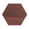 Плитка Bestile напольная керамогранит 29x26 Pav. Atlas siena hex. матовая красный