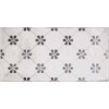 Плитка Fabresa 20x10 настенная Decor Vita Nebbia Mix гладкая + рельефная глянцевая черный