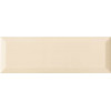 Плитка Monopole 30x10 Crema brillo bisel глянцевая