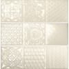 Плитка Monopole 30x10 Esencia Relieve Blanco brillo глянец