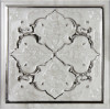 Плитка Monopole декор 15x15 Petra Silver C глянец