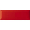 Плитка Monopole Monopole Rojo brillo bisel 10x30
