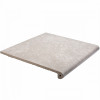 Ступень фронтальная Stone Peldano Gris нескользящая r12 33x33 14мм Exagres
