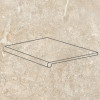 Плитка Gres de Aragon ступень фронтальная Petra Anti Slip Rout. Beige противоскользящая 33x30