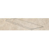 Плитка Gres de Aragon ступень фронтальная Petra Smooth Round. Beige матовая 120x33