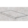 Плитка Gres de Aragon ступень фронтальная Petra Anti Slip Recto Gris противоскользящая 60x32
