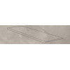 Плитка Gres de Aragon ступень фронтальная Marble Smooth Round. Pulpis матовая 120x33