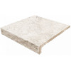 Плитка Gresmanc ступень фронтальная 32x31 Evolution White противоскользящая