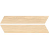 Керамогранит Rondine Drem Ecru' Chevron матовая 41x8