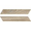 Керамогранит Rondine Wdie Brown Chevron матовая 41x8