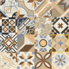 Плитка Rondine керамогранит Swing Multicolor Mix Beige матовая 20x20