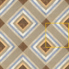 Плитка Rondine керамогранит Swing Multicolor 04 Beige матовая 20x20