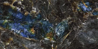 Плитка Bluezone напольная 120x60 MULTI MILKYWAY NEBULA SERIES полированная черный, синий