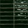 Плитка Dar Ceramics 20x20 настенная Sticks Green Intense гладкая + рельефная глянцевая зеленый