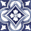 Керамогранит 20x20 10мм RC8G Amuri Decoro Maiolica Tappeto 1 Glossy RT глянцевая Ragno