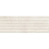 Плитка 120x40 12мм RCUM Travertino Wall Struttura 3D Dorica Cross Bianco Rett матовая Ragno
