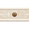Плитка фриз 30x15 бордюр центр 72 Кристайл бежевый глянцевая Eurotile