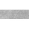 Плитка настенная  100x33 12мм грэй рельеф волна 794-AOC3GY Андора черный матовая Eurotile