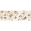 Плитка декор 90x30 12мм 706B Якутск бежевый глянцевая Eurotile