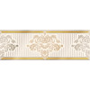 Плитка фриз 25x9 бордюр 41 Валентино комбинированный глянцевая Eurotile