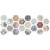 Плитка ITT Ceramic универсальная (напольная и настенная) 27x23 Керамогранит MARRAKECH Hexa