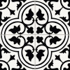 Плитка Prissmacer напольная 45x45 Керамогранит DOVER Black Pre.