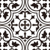 Плитка Prissmacer напольная 45x45 Керамогранит HAMPTON Black Pre.