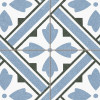 Плитка Prissmacer напольная 45x45 Керамогранит HOWARD Blue Pre.