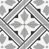 Плитка Prissmacer напольная 45x45 Керамогранит HOWARD Grey Pre.