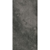 Ступень Ceramika Paradyz Ardis Dark Stopnica Prosta Struktura Mat 30x60 (1,44)