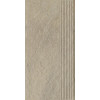 Ступень Ceramika Paradyz Eremite Crema Stopnica Prosta Struktura Mat B1a 30x60 (1,44)