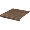 Капинос Ceramika Paradyz Ilario Brown Kapinos Stopnica Prosta B1a 30х33