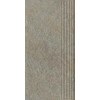 Ступень Ceramika Paradyz Eremite Taupe Stopnica Prosta Struktura Mat B1a 30x60 (1,44)