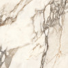 Плитка напольная керамогранит Laparet 60x60 белый Calacatta Bronze полированная глазурованная