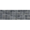 Плитка настенная 60x20 мозаика декор мозаичный серый ММ60085 глянцевый Агат глянцевая глазурованная Laparet