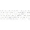 Плитка настенная 60x20 декор Такт белый OS A154 60124 глянцевый Лорд глянцевая глазурованная Laparet