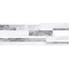 Плитка настенная 60x20 декофон микс серая 60086 Роял глянцевая глазурованная Laparet