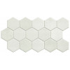 Плитка Realonda керамогранит 51x26 Hex White матовая