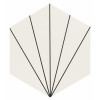 Плитка Realonda керамогранит 33x29 White Venus матовая