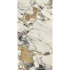 Плитка Etoile Symphonie Mat Ret 761771 матовая белый с золотом, мрамор 120x60 6мм Rex Ceramiche