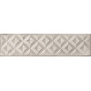 Плитка Cifre 30x8 Relieve White Brillo Drop глянцевая