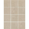 Мозаика 1317H Матрикс светлый беж, полотно из 12 частей матовая 10x10 7.0мм Kerama Marazzi